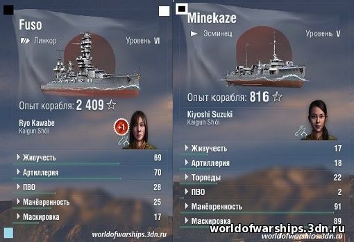 Иконки экипажа для World of Warships скриншот №1